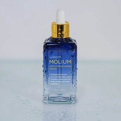 Wieom MOLIUM 헤어 액티베이터 2종 세트 (2×100ml – 남성/여성용) + 더마롤러 무료 증정!