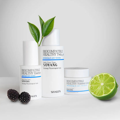 Shagen Soyang (BLUE) Energy Type Set of 3 - Quadruple Effect - Total 240ml